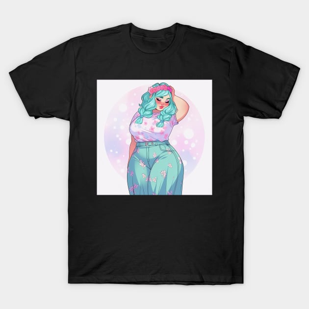 Flower Girl T-Shirt by taoistviking